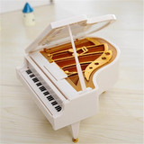 迷你钢琴音乐盒创意手摇音乐八音盒塑料工艺桌面摆件学生礼物包邮
