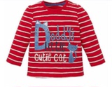 现货英国Mothercare官网正品代购红色猫咪长袖T恤