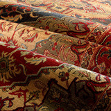 土耳其进口美式现代简约卧室床边毯羊毛质感欧式客厅茶几地毯包邮