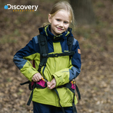 Discovery童装户外男童女童2015冬新三合一套绒冲锋衣DAWD91805塰