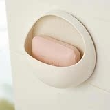 纳川创意简约肥皂架 浴室沥水肥皂盒 强力吸盘壁挂式卫浴香皂盒