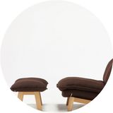 MUJI/无印良品 高靠背可伸缩沙发椅脚凳躺椅懒人沙发布艺沙发