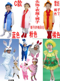 新款守株待兔表演服装 六一儿童小白兔演出服 幼儿卡通动物舞蹈服