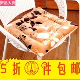 坐垫可爱卡通kt珊瑚绒办公椅垫厚款沙发垫餐桌垫椅子垫