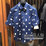 现货 62223067 GXG男装2016夏季新品 时尚百搭款休闲中袖衬衫