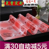 彩色PVC餐桌布防水软质玻璃塑料台布桌垫免洗茶几垫透明磨砂包邮
