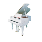 星海钢琴全新XG-143白色三角钢琴初学家用专业演奏教学钢琴