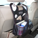 汽车椅背置物袋车载收纳挂袋创意卡通车用置物袋后背座椅靠背储物