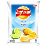 【苏宁易购】乐事Lay's薯片（清新清爽青柠味）75g/袋