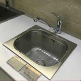 箭牌卫浴不锈钢厨房洗菜盆水槽大单槽含水槽下水器AGP062a