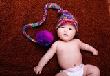 婴儿、宝宝摄影服装道具出租/满月照、百天照、周岁照/长尾巴帽子