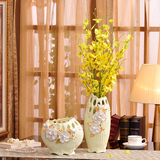 现代简约欧式家居客厅摆设装饰品电视柜餐桌陶瓷花瓶摆件花器花插