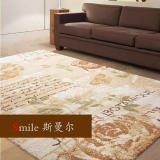 进口地毯家用客厅沙发茶几现代简约风格欧式长方形宜家抽象房间垫