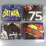 DC漫画超级英雄周边 超人superman 蝙蝠侠batman 小丑 钱包皮夹