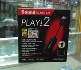 创新Sound Blaster Play2 笔记本声卡2声道USB外置声卡