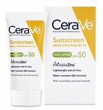全新正品美国CeraVe保湿防晒乳霜56G修复SPF50户外护肤