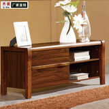 现代中式实木电视柜1.2米小户型卧室电视柜 客厅地柜 卧室矮柜