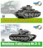现货特价威龙成品Neubau-Fahrzeug多炮塔坦克世界军事模型60598