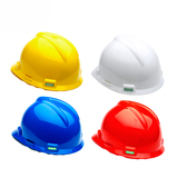施工安全帽 梅思安PE材质防砸帽头部保护头盔 安全帽工地