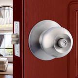 锁具锁芯球形锁不锈钢球锁球形门锁室内家用圆锁卧室房间卫生间门