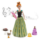 现货美国迪士尼正版 冰雪奇缘芭比娃娃艾莎安娜公主唱歌礼物盒7款