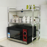 厨房用品置物架201不锈钢微波炉架烤箱架子厨房微波炉置物架层架