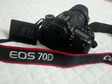 闲置转手国行正品99成新Canon/佳能ESO单反相机70D套机镜头18-135