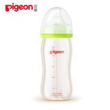 【天猫超市】贝亲奶瓶 自然实感宽口径PPSU奶瓶240ml（绿色）AA74