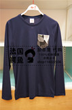 正品代购15秋冬LACOSTE拉科斯特LIVE款男式长袖T恤(2色)TH3583-I2