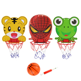 皮球玩具 可升降运动户外玩具儿童篮球架 室内投篮框悬挂式宝宝