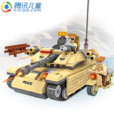 乐高式积木飞机坦克导弹 军事部队拼装组装益智玩具武器模型男孩