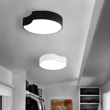 个性圆形可调光LED吸顶灯创意客厅灯简约现代时尚餐厅书房卧室灯