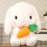 垂耳兔抱枕公仔毛绒玩具兔子可爱生日礼物送女友小白兔布娃娃玩偶