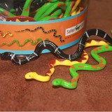 safari 正品儿童认知仿真动物模型玩具 爬行动物 塑胶蛇