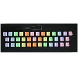 包邮 机械键盘37键PBT/ABS淡彩彩虹键帽 Cherry/凯酷/filco/高斯
