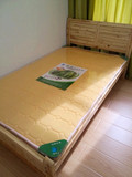 实木床特价杉木床 全实木床1.2米 1.5米1.8米双人床 可定制木床