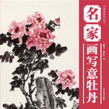 全新正版01Y包邮-中国画技法丛书：名家画写意牡丹 郭坤芳、杨红