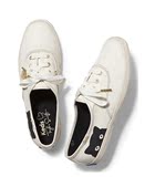新款正品代购keds猫咪图案小白鞋 泰勒签名款女鞋休闲鞋帆布鞋
