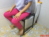 马桶架加宽加高可调节马桶椅孕妇坐便凳厕所椅可以架在马桶用的椅
