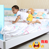 儿童床边护栏安全床挡板床围栏防止掉床宝宝床护栏1.2米加高款 婴