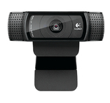 罗技C920 电脑摄像头高清视频带麦克风网络YY主播摄像头