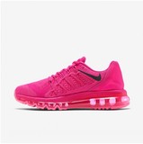 nike air max夏季女鞋骚粉红色网面透气气垫飞线跑步鞋698903-600