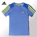 adidas 阿迪达斯 训练 男小童 短袖T恤 S22545
