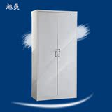 广州厂家直销通体玻璃文件柜办公资料柜对开门书柜加厚铁皮柜会计