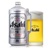 【天猫超市】Asahi/朝日啤酒 超爽生啤 桶装2L 日本原装进口