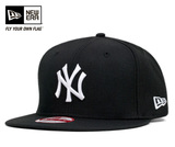 现货正品 MLB NY YANKEES 扬基队经典黑色嘻哈调节棒球帽