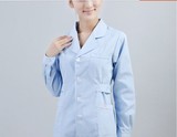 新款护士服白色粉色蓝色长袖冬季护士服医院美容院工作服宠物医院
