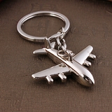 包邮 精致小飞机钥匙扣 创意钥匙链 汽车钥匙圈 钥匙挂件飞机模型