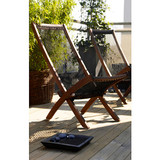 6.5温馨宜家IKEA布鲁莫户外躺椅折叠椅子沙滩花园庭院靠椅休闲椅