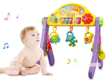 婴儿音乐钢琴健身架脚踢琴游戏架宝宝玩具0-1岁3-6-12个月